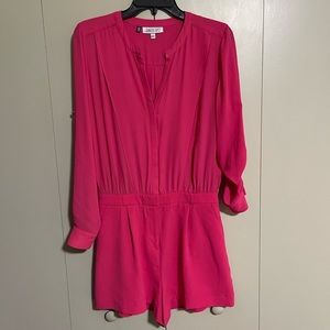 Hot Fuchsia Pink Jennifer Lopez Romper